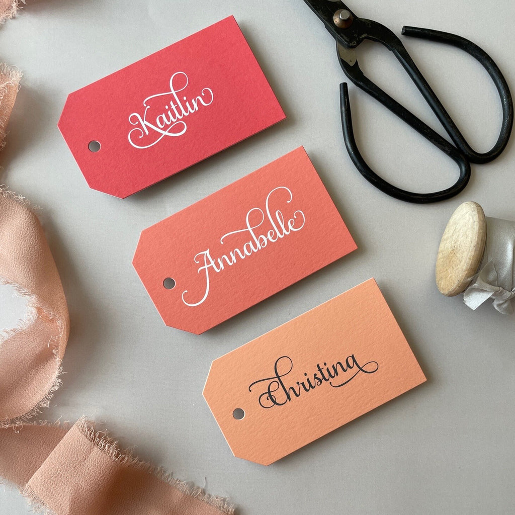 Personalized gift tags, Family gift, Custom Gift Tag, birthday Tag, gi –  Castleberry Hill Studio