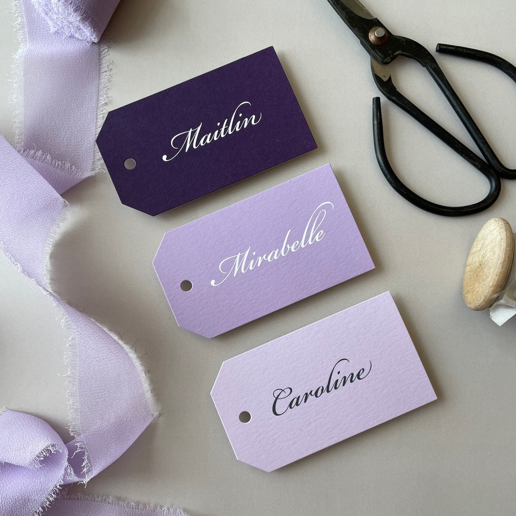 Bridal party gift tags, bridesmaid gift tags, maid of honor tag, custo –  Castleberry Hill Studio